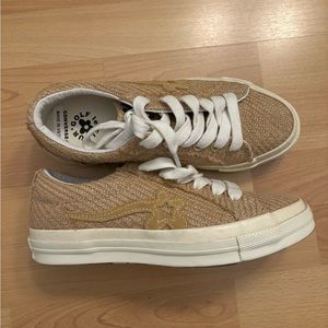 Converse Golf Le Fleur x One Star Ox Burlap